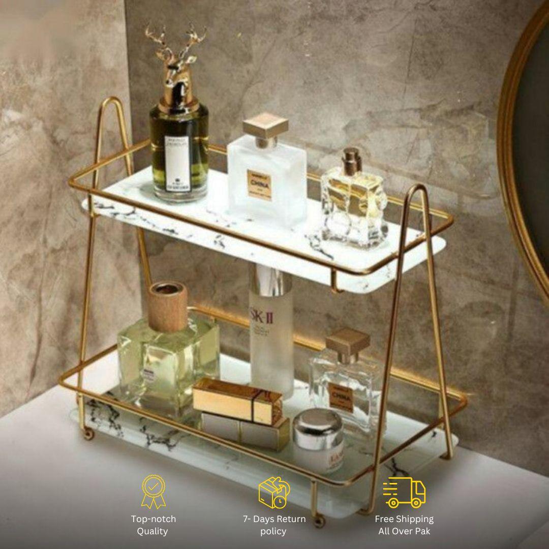 Steel Beauty Makeup Cosmetic Organizer Stand 04.