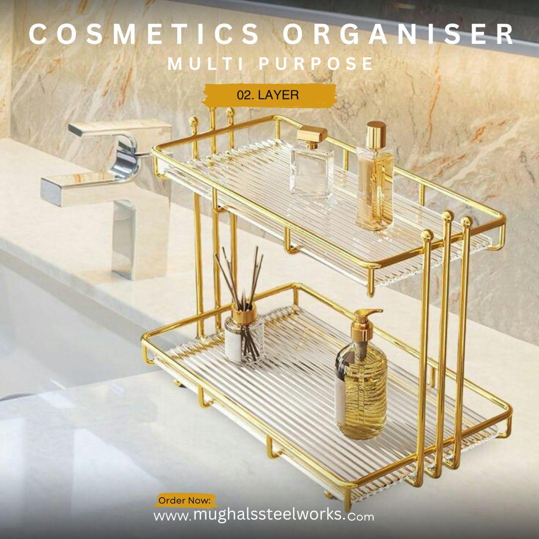 Luxe Glow Beauty Makeup Cosmetic Organizer Stand 05.