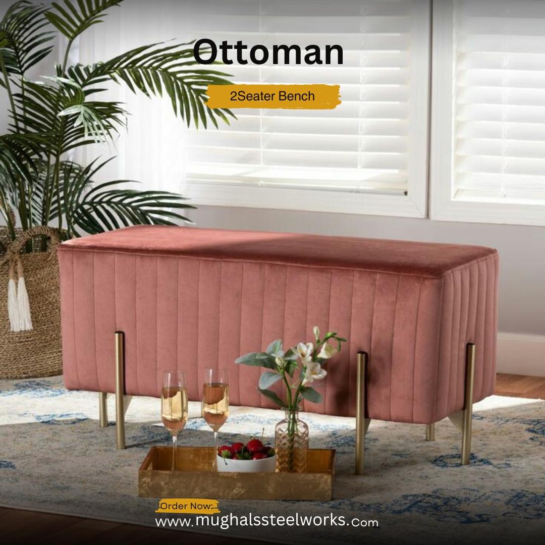 Luxury Design Ottoman Bench