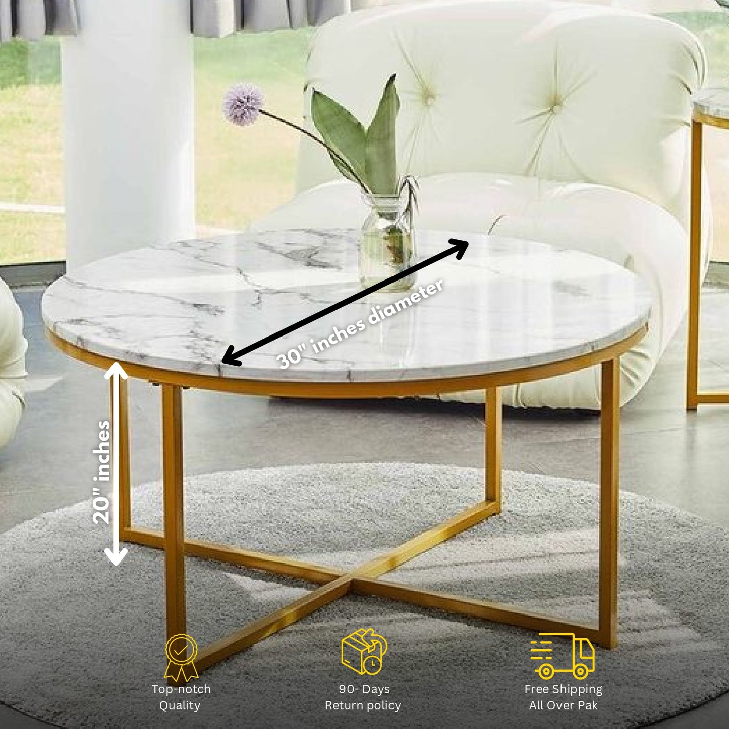 Industrial Center Table Wooden Top & Metal Base A5