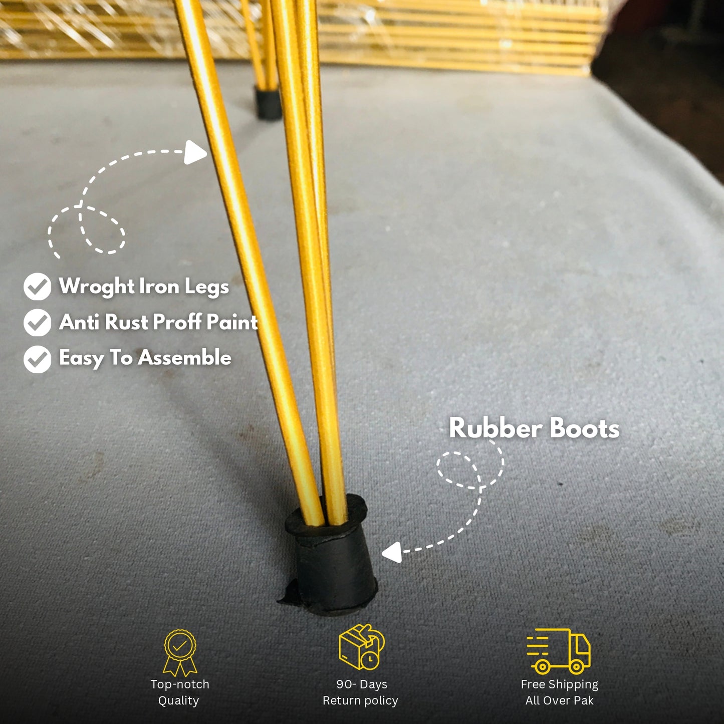 Modern 3-Piece Coffee Table Set – Space-Saving Living Room Furniture