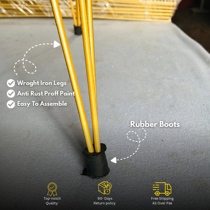 Modern 3-Piece Coffee Table Set – Space-Saving Living Room Furniture