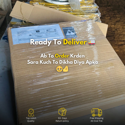 Modern 3-Piece Coffee Table Set – Space-Saving Living Room Furniture