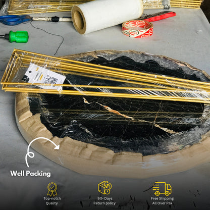 Modern 3-Piece Coffee Table Set – Space-Saving Living Room Furniture