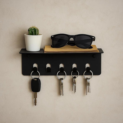 Modern Wall Mounted Metal Key Holder Rack