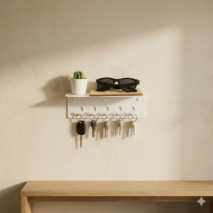 Modern Wall Mounted Metal Key Holder Rack