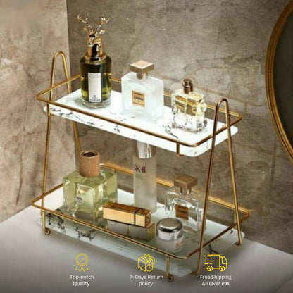 Steel Beauty Makeup Cosmetic Organizer Stand 04.