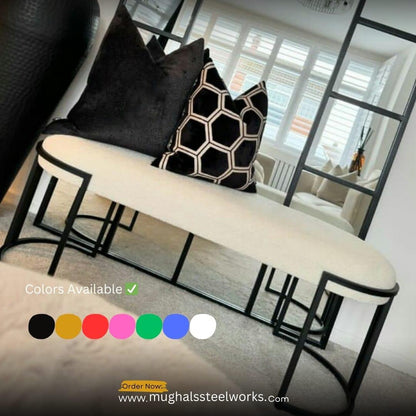 Ranee Ottoman Bench White