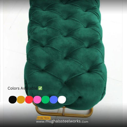 Tefted Ottoman Bench