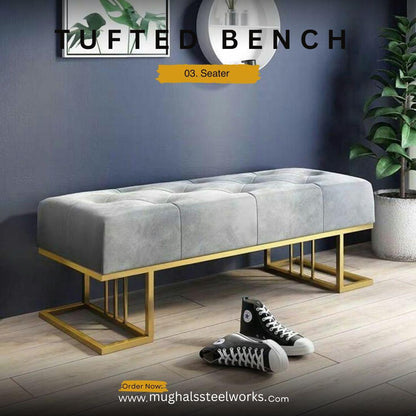 Tufted Ottoman Bench